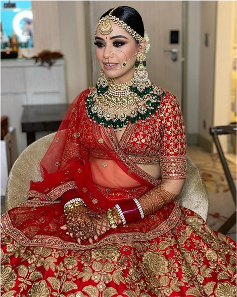 Lehenga & Jewellery